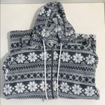 Sleepytime PJs‎ Snowflake Onsie Pajamas Size Small Gray Photo 0