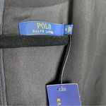 Polo Ralph Lauren Black Jumpsuit Cap Sleeve VNeck Womens Size 4 NWT Retail $398 Photo 3