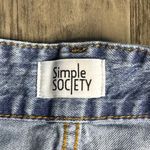 Simple Society  Light Blue Wide Leg Jeans Photo 1