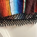 Judith March  Dress Women Large Rainbow Fringe Boho Coastal Cruise Resort Beach Photo 4