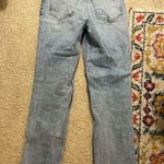 Abercrombie & Fitch (NWOT)  Ultra High Rise 90s Straight Jean- Light w Vent Hem Photo 4