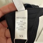 ANDIE  Swim The Sicily Bikini Top Black Plunge Size XS Photo 5