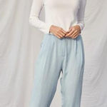 idem Ditto  Twisted Backless Long Sleeve Knit Top Photo 0