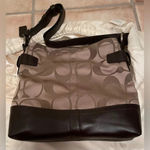 Coach NWT Authentic Signature Leather K1173 F18862 Light Brown And Dark Brown Photo 5