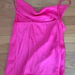 Vera & Lucy  Pink Silk Cowl Neck Tank Photo 1