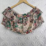 Walter Baker  Sienna Floral Off the Shoulder Crop Top Size M NWT‎ Photo 2