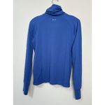 RLX‎ Ralph Lauren Women's Stretch Mock Neck Golf Jersey Pullover Blue NEW $168 Size M Photo 6