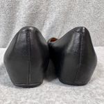 Earthies Vanya Women's Black Leather Slip Ons Size 9B Casual Flats Photo 1