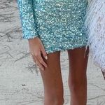 Sherri Hill Homecoming Dress Short blue Photo 0