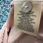 Maeve Anthropologie Women Sheer Green Ruffle Hem Dress 6 Boho Festival Resort Photo 4