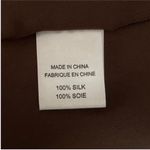 Haute Hippie Brown Floral Print Backless Halter Silk Mini Dress Size Medium Photo 10