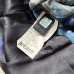 Just Cavalli NWOT  Swan Print Mini Dress Silk Womens Size 38 Photo 7