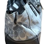 Coach Vintage Hampton Carryall Canvas Gray Women's Designer Shoulder Bag Photo 4