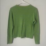 Ann Taylor Vtg 90s Y2K Stripped Thermal Long Sleeve Top Size Small π² Photo 4