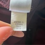 Athleta Burgundy Elastic Waist Venice Pintuck Pant Size M Photo 11