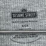 Sesame Street  Oscar the Grouch Romper Pajamas Women’s Juniors Small Thermal Gray Photo 2