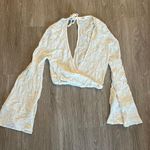 Bell Sleeve Crop Top Size M Photo 2