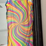Show Me Your Mumu Tripper Minidress Rainbow Rave Festival Vacation Rave New Photo 1