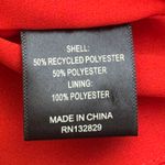 NBD Genesis Mini Dress Womens XS Red High Neck Ruched Long Sleeve Cocktail Party Photo 8