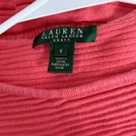 Ralph Lauren Lauren  Knit Dress Sleeveless‎ Fit & Flare Coral  S Layered Photo 3