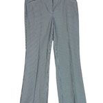 EXPRESS Design Studio Editor Pants Womens 4 Black White Pinstripe Bootcut Career Photo 0