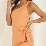 Showpo Keeping It Together Dress Orange Photo 0