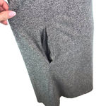 FOR THE REPUBLIC  Gray V-Neck T-Shirt Dress Size Medium Cotton Blend Pockets Photo 2