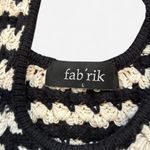 fab'rik  Monochrome Striped Tank Top Photo 4