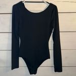 SheIn Black low back bodysuit Photo 1