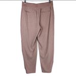 Athleta  Brooklyn Textured Ankle Pants Sz 10 Grain Camo Mocha Latte Photo 3