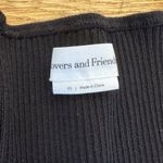 Lovers and Friends V Notch Ribbed Sweater in Black Size XS Photo 2