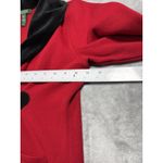 Ralph Lauren Lauren  Cardigan Sweater Womens Petite Large Red Black Toggle Cotton Photo 7