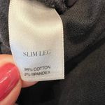 White House | Black Market Noir Cordless Cordutoy Slim Leg Boot Cut Pants Size 10 Photo 8