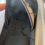 Coach : Black & Tan Janey (A8657) Signature C Sandals- 7- flaws Photo 5