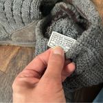 UGG  Australia Leland Women's U.S Size 8 Gray Knit Tall or Fold Over Anke Boots Photo 2