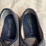 Navy Striped Espadrille Sneakers Blue Size 9 Photo 2