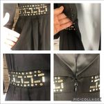 Celeb Boutique Kiera Limited Edition Tuxedo Jumpsuit deep V front Black size XS Photo 9