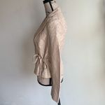 Kay Unger New York Silk Blend Wrap Blazer Sz 6 Photo 4