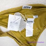 NEW Rhythm.X Free People Paisley Hi String Bikini Bottoms‎ size S Pistachio Green Photo 7