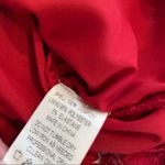 Anthropologie Thistlepearl red floral lace mini dress size 4 Photo 8