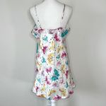 Vintage Butterfly Chemise White Size L Photo 3
