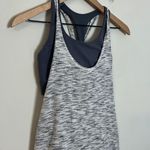 Lululemon - Twist & Toil Tank Tiger Space Dye Black White Nebula Training Running Photo 4