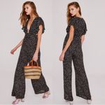 Stone Cold Fox  Monochrome polka dot  Speckled Jumpsuit size small Photo 2