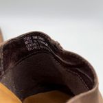 Clarks  Mules Clogs Wedge Heel‎ Leather Brown Casual Shoes Size 7.5M Photo 5