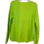 Halloween " You Can't Scare Me" Grandma Glitter Cotton Top Size XL Green Photo 3