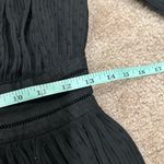 Zimmermann  Espionage Plisse Black Mini Dress Size 1 AU Photo 7