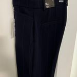 EXPRESS Navy Pinstripe Pants Photo 1