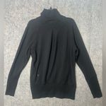Lululemon Woman Size 6 Black High Lines Pullover High neck with pockets Photo 1