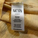 Nation Ltd  Arabelle Top in Post-It Yellow Puff Sleeves Size Medium Photo 8