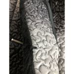 Peter Nygard Open Front Vest Trim Faux Fur Small Black Gray Ombré Quilted Y2Y Photo 4